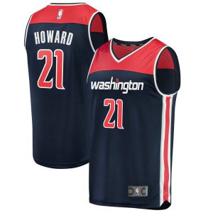Camiseta Dwight Howard 21 Washington Wizards Statement Edition Armada Hombre